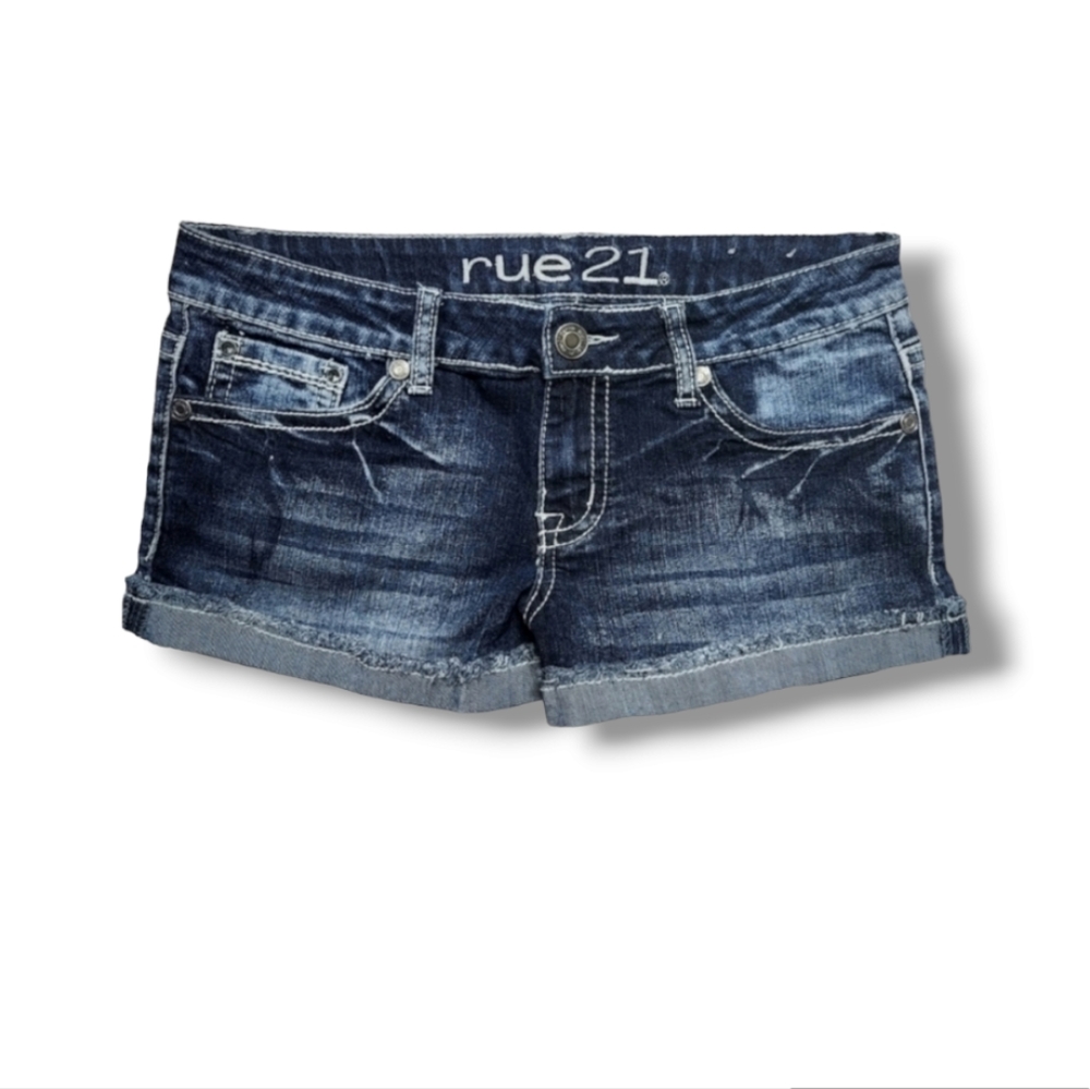Rue 21 Embellished Cuffed Jean Shorts | 9/10